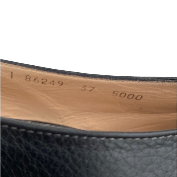 Giuseppe Zanotti Black Leather Cone Heel Pumps 37 - Picture 13 of 15